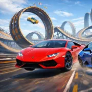 Play Cool SuperCars Stunts PvP Game
