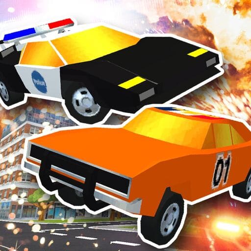 Play game Blacktop Police Chase