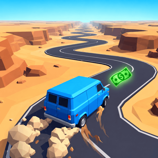 Play game Desert Drift: Endless ZigZag Drive