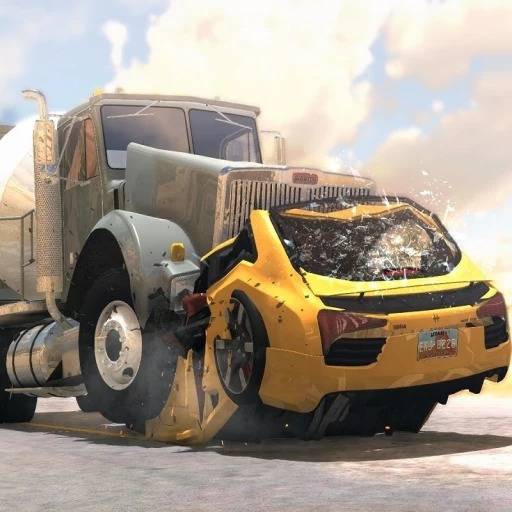 Play game Bimka Drive - Smash cars into splinters!